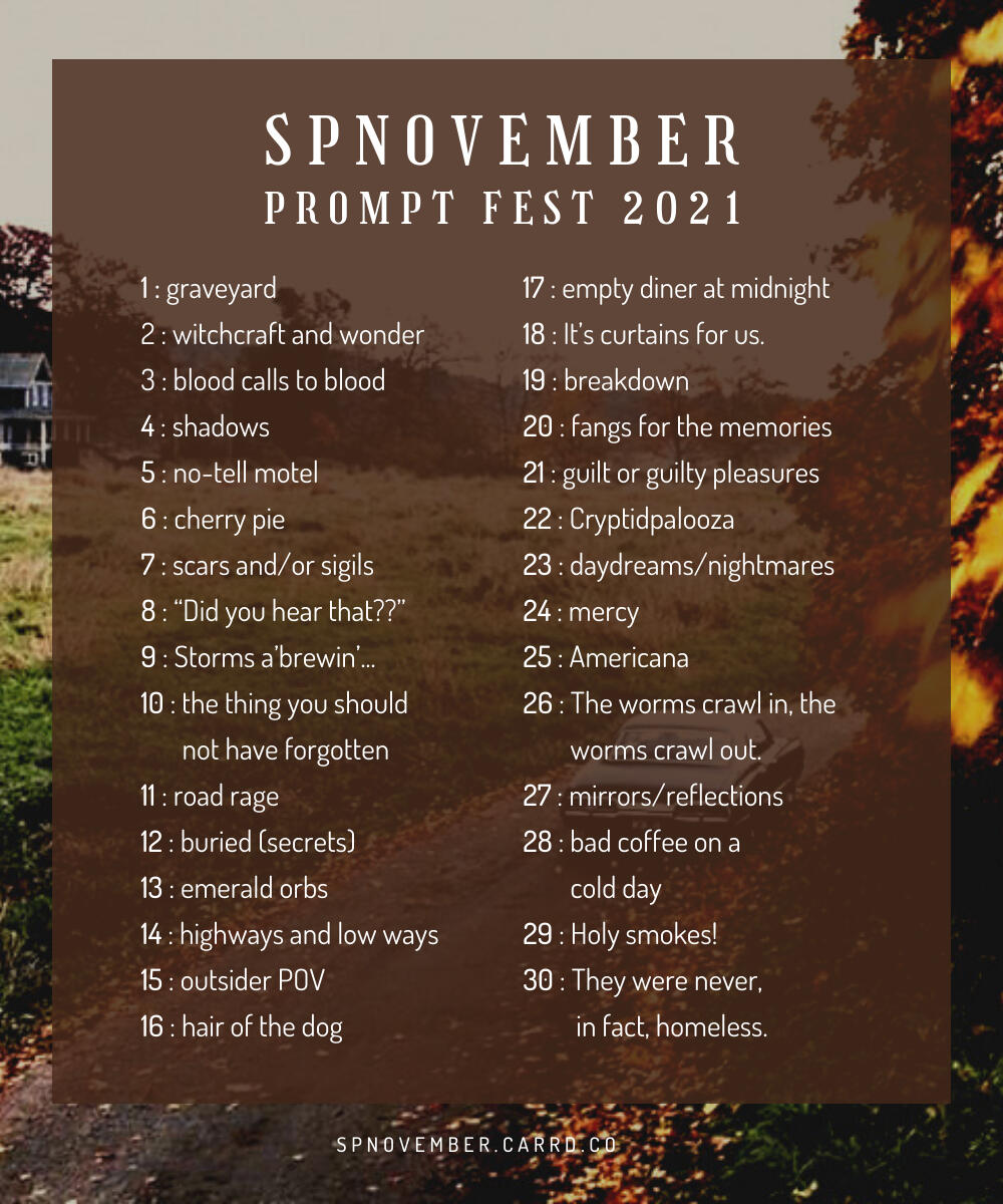 SPNovember prompt list